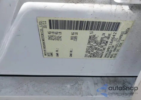 2012 Nissan Altima 2.5 S from USA, damaged, VIN 1N4AL2AP8CC164642